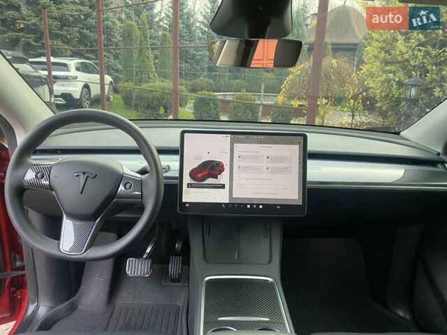 Червоний Тесла Model Y, об'ємом двигуна 0 л та пробігом 24 тис. км за 27800 $, фото 9 на Automoto.ua