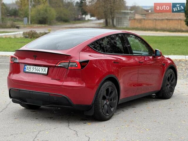 Красный Тесла Model Y, объемом двигателя 0 л и пробегом 84 тыс. км за 25800 $, фото 9 на Automoto.ua