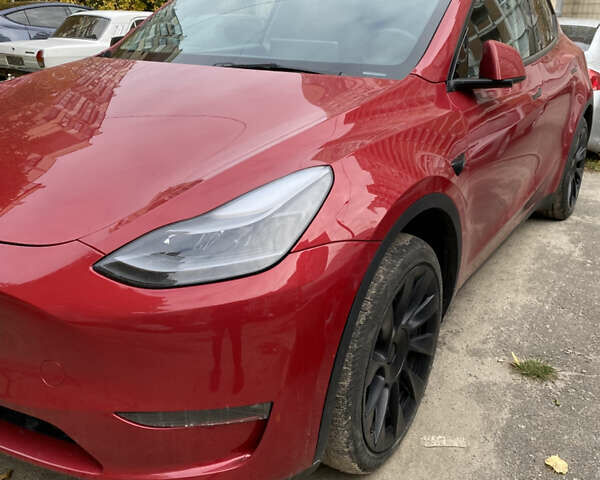 Тесла Model Y 2023 в Киеве на Automoto.ua Красный Тесла Model Y, объемом двигателя 0 л и пробегом 27 тыс. км за 28800 $, фото 22 на Automoto.ua