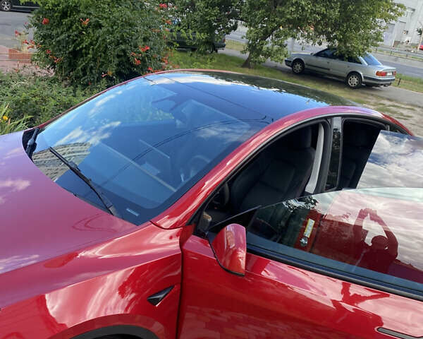 Тесла Model Y 2023 в Киеве на Automoto.ua Красный Тесла Model Y, объемом двигателя 0 л и пробегом 27 тыс. км за 28800 $, фото 25 на Automoto.ua
