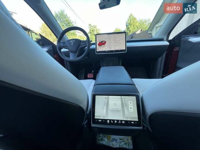 Красный Тесла Model Y, объемом двигателя 0 л и пробегом 46 тыс. км за 28888 $, фото 11 на Automoto.ua