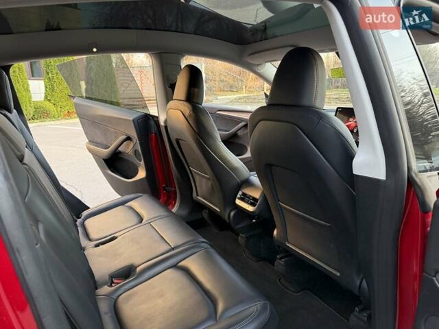 Червоний Тесла Model Y, об'ємом двигуна 0 л та пробігом 1 тис. км за 29000 $, фото 16 на Automoto.ua
