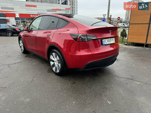 Красный Тесла Model Y, объемом двигателя 0 л и пробегом 46 тыс. км за 26300 $, фото 3 на Automoto.ua