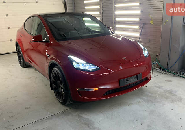Красный Тесла Model Y, объемом двигателя 0 л и пробегом 6 тыс. км за 42000 $, фото 23 на Automoto.ua