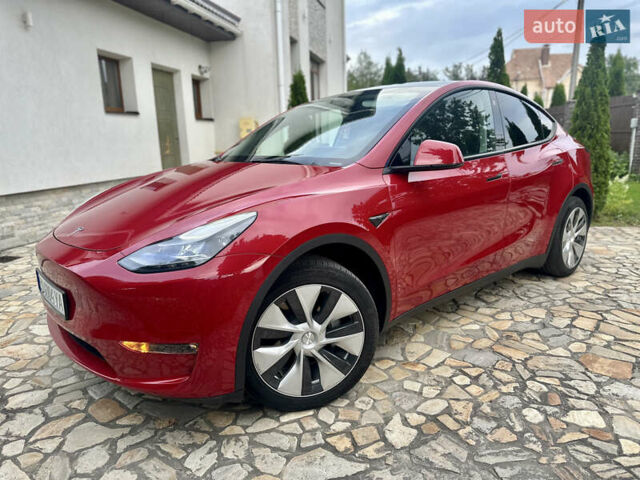 Красный Тесла Model Y, объемом двигателя 0 л и пробегом 33 тыс. км за 30700 $, фото 11 на Automoto.ua