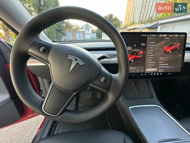 Красный Тесла Model Y, объемом двигателя 0 л и пробегом 39 тыс. км за 27700 $, фото 13 на Automoto.ua