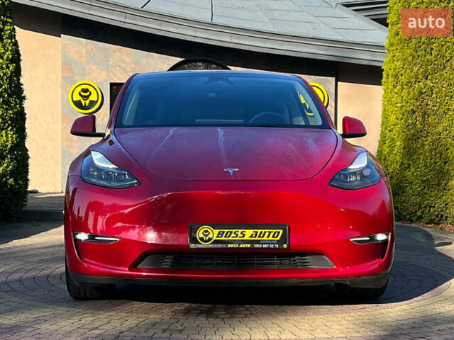 Красный Тесла Model Y, объемом двигателя 0 л и пробегом 26 тыс. км за 29800 $, фото 1 на Automoto.ua
