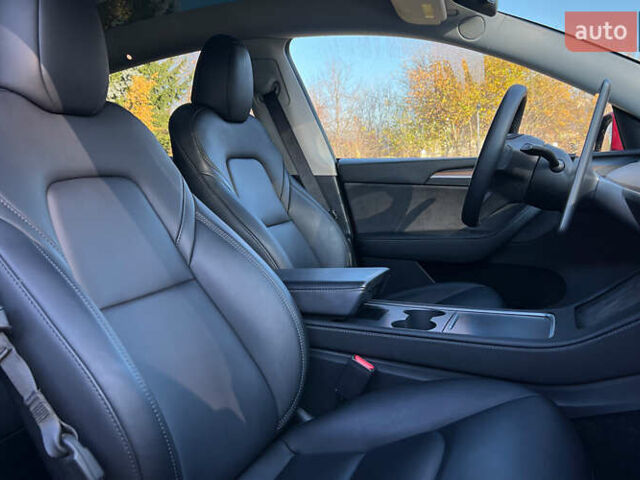 Красный Тесла Model Y, объемом двигателя 0 л и пробегом 26 тыс. км за 29800 $, фото 17 на Automoto.ua