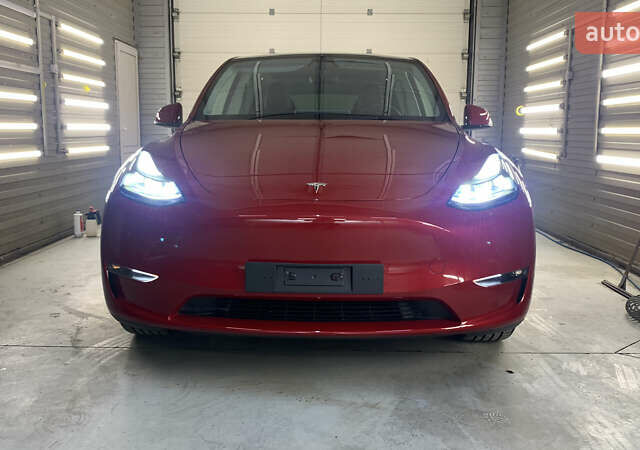 Красный Тесла Model Y, объемом двигателя 0 л и пробегом 6 тыс. км за 42000 $, фото 24 на Automoto.ua