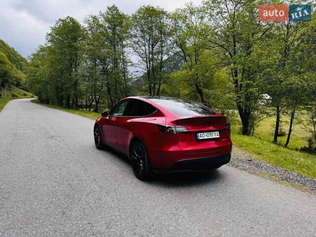 Красный Тесла Model Y, объемом двигателя 0 л и пробегом 53 тыс. км за 24800 $, фото 11 на Automoto.ua