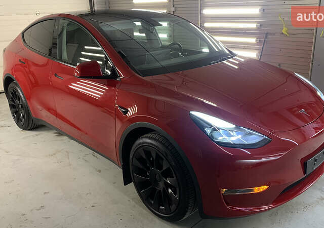 Красный Тесла Model Y, объемом двигателя 0 л и пробегом 6 тыс. км за 42000 $, фото 5 на Automoto.ua