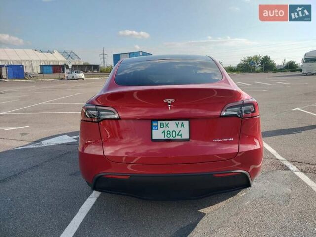 Красный Тесла Model Y, объемом двигателя 0 л и пробегом 30 тыс. км за 27300 $, фото 2 на Automoto.ua