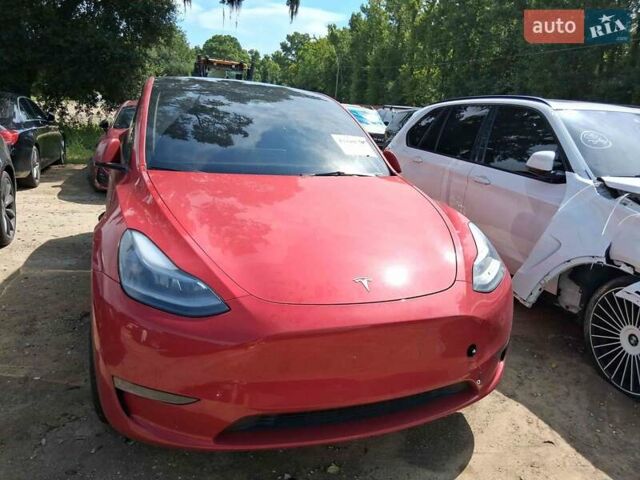 Красный Тесла Model Y, объемом двигателя 0 л и пробегом 58 тыс. км за 23900 $, фото 4 на Automoto.ua