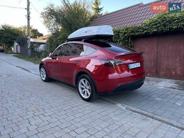 Красный Тесла Model Y, объемом двигателя 0 л и пробегом 46 тыс. км за 28888 $, фото 39 на Automoto.ua