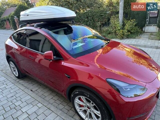 Красный Тесла Model Y, объемом двигателя 0 л и пробегом 46 тыс. км за 28888 $, фото 27 на Automoto.ua
