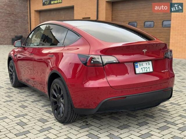 Червоний Тесла Model Y, об'ємом двигуна 0 л та пробігом 10 тис. км за 26500 $, фото 5 на Automoto.ua