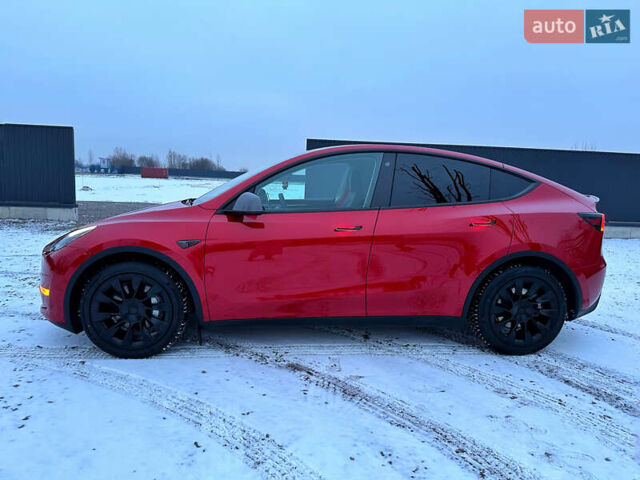 Красный Тесла Model Y, объемом двигателя 0 л и пробегом 23 тыс. км за 34700 $, фото 16 на Automoto.ua