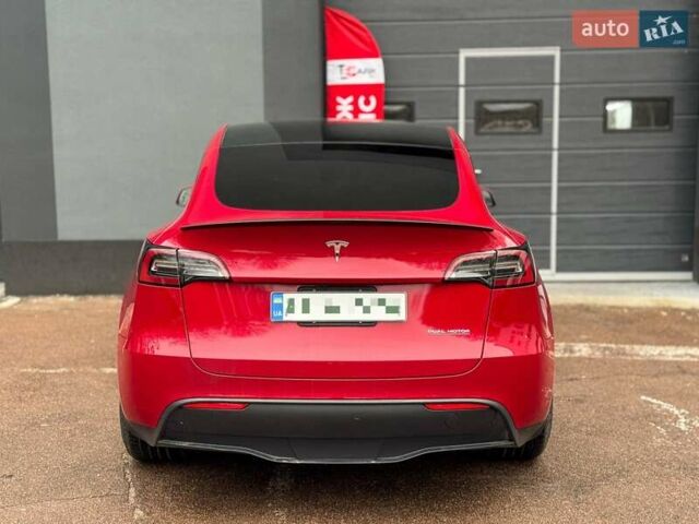 Красный Тесла Model Y, объемом двигателя 0 л и пробегом 15 тыс. км за 35000 $, фото 8 на Automoto.ua