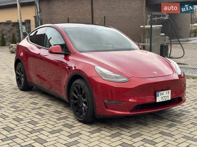 Червоний Тесла Model Y, об'ємом двигуна 0 л та пробігом 10 тис. км за 26500 $, фото 2 на Automoto.ua