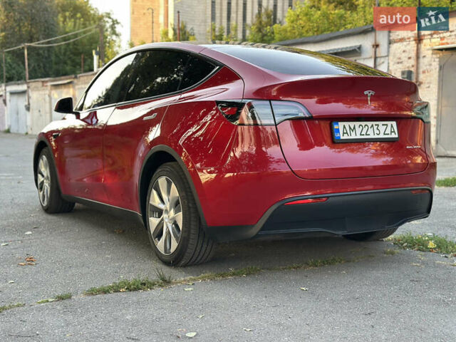 Красный Тесла Model Y, объемом двигателя 0 л и пробегом 39 тыс. км за 27700 $, фото 7 на Automoto.ua