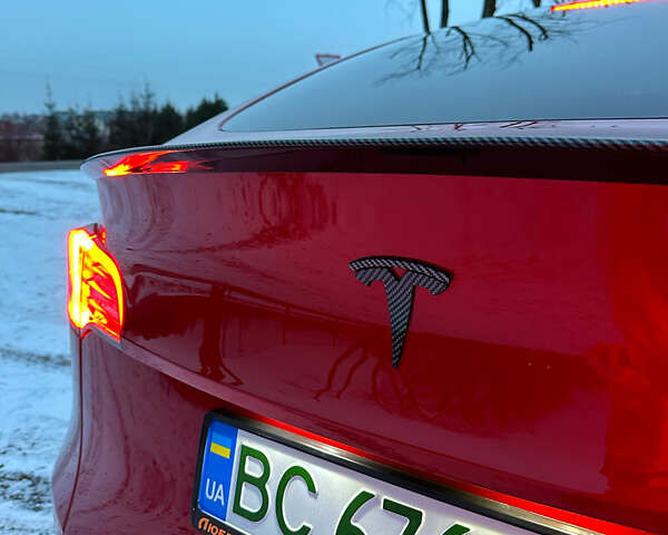 Красный Тесла Model Y, объемом двигателя 0 л и пробегом 23 тыс. км за 34700 $, фото 25 на Automoto.ua