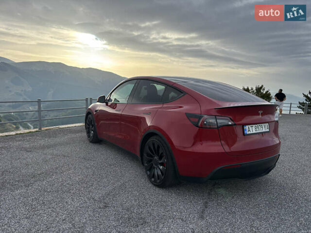 Червоний Тесла Model Y, об'ємом двигуна 0 л та пробігом 60 тис. км за 29500 $, фото 14 на Automoto.ua