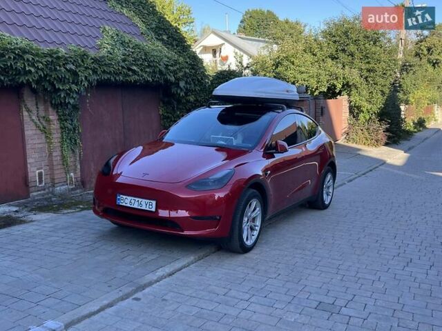 Красный Тесла Model Y, объемом двигателя 0 л и пробегом 46 тыс. км за 28888 $, фото 38 на Automoto.ua