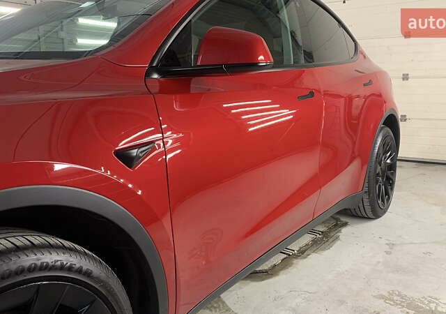 Красный Тесла Model Y, объемом двигателя 0 л и пробегом 6 тыс. км за 42000 $, фото 39 на Automoto.ua