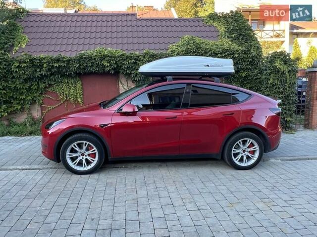 Красный Тесла Model Y, объемом двигателя 0 л и пробегом 46 тыс. км за 28888 $, фото 37 на Automoto.ua