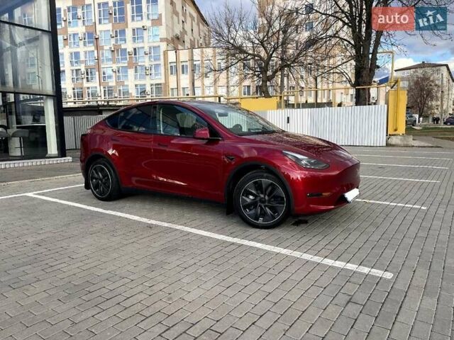 Красный Тесла Model Y, объемом двигателя 0 л и пробегом 7 тыс. км за 30500 $, фото 3 на Automoto.ua