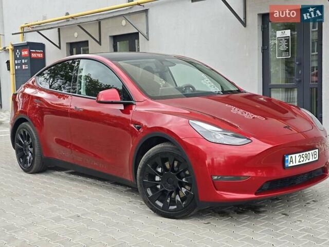 Красный Тесла Model Y, объемом двигателя 0 л и пробегом 20 тыс. км за 32000 $, фото 4 на Automoto.ua