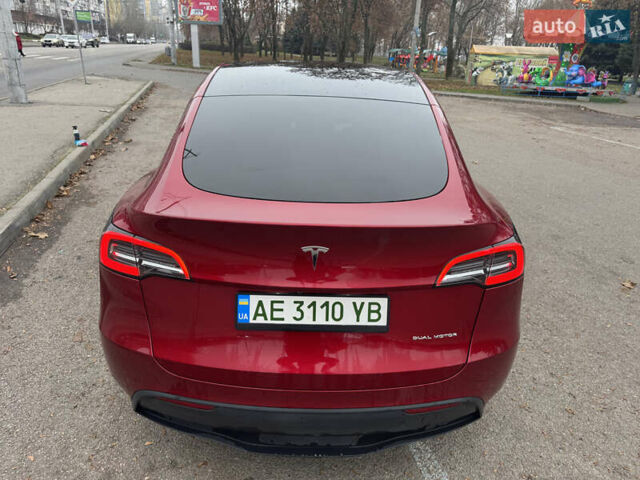 Красный Тесла Model Y, объемом двигателя 0 л и пробегом 26 тыс. км за 28900 $, фото 5 на Automoto.ua
