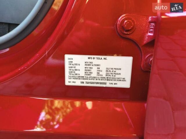 Красный Тесла Model Y, объемом двигателя 0 л и пробегом 21 тыс. км за 36500 $, фото 11 на Automoto.ua