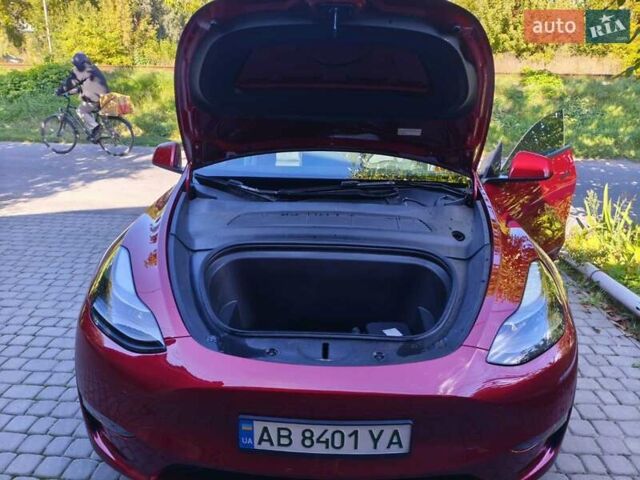 Красный Тесла Model Y, объемом двигателя 0 л и пробегом 21 тыс. км за 36500 $, фото 19 на Automoto.ua