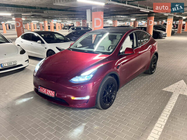 Красный Тесла Model Y, объемом двигателя 0 л и пробегом 12 тыс. км за 28880 $, фото 6 на Automoto.ua