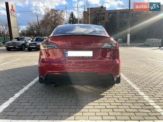 Красный Тесла Model Y, объемом двигателя 0 л и пробегом 7 тыс. км за 30500 $, фото 1 на Automoto.ua