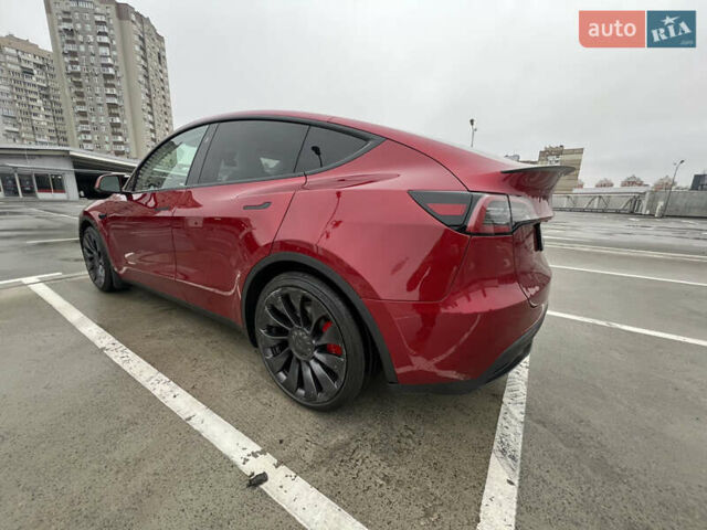 Красный Тесла Model Y, объемом двигателя 0 л и пробегом 5 тыс. км за 35500 $, фото 8 на Automoto.ua