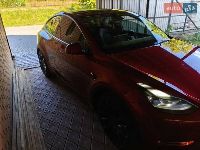 Красный Тесла Model Y, объемом двигателя 0 л и пробегом 21 тыс. км за 36500 $, фото 22 на Automoto.ua