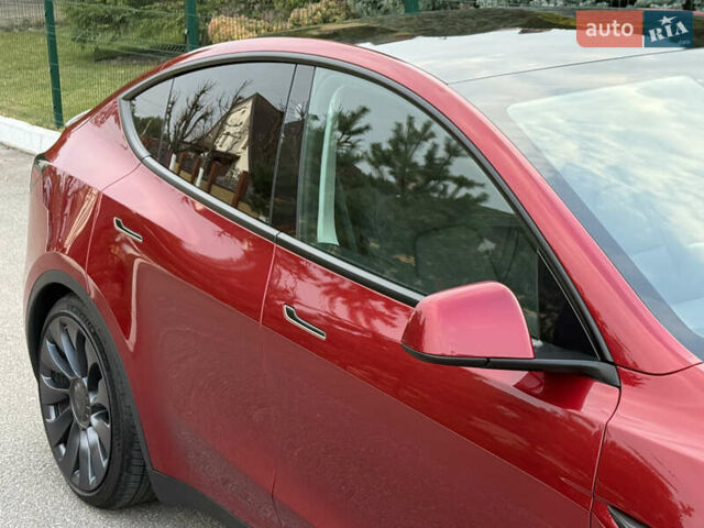 Красный Тесла Model Y, объемом двигателя 0 л и пробегом 4 тыс. км за 34999 $, фото 6 на Automoto.ua