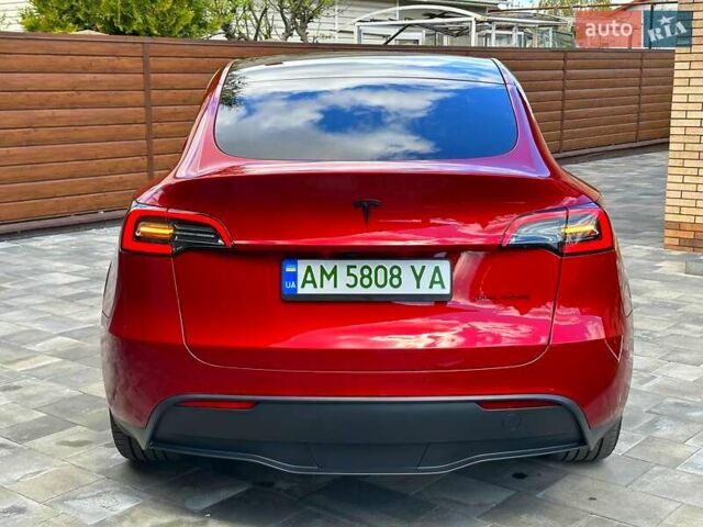 Червоний Тесла Model Y, об'ємом двигуна 0 л та пробігом 12 тис. км за 29900 $, фото 4 на Automoto.ua
