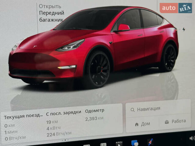 Красный Тесла Model Y, объемом двигателя 0 л и пробегом 4 тыс. км за 34999 $, фото 73 на Automoto.ua