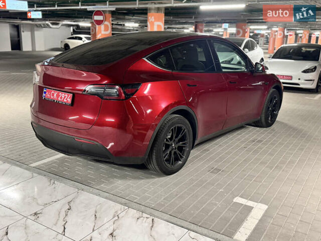 Красный Тесла Model Y, объемом двигателя 0 л и пробегом 12 тыс. км за 28880 $, фото 5 на Automoto.ua