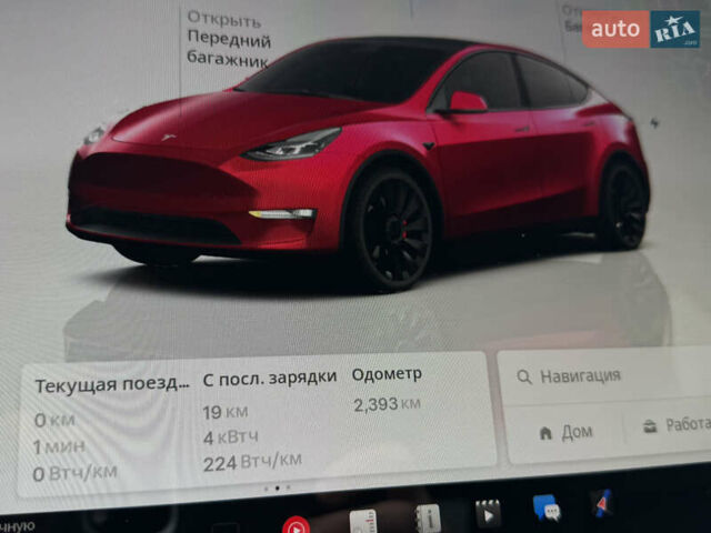 Красный Тесла Model Y, объемом двигателя 0 л и пробегом 4 тыс. км за 34999 $, фото 70 на Automoto.ua