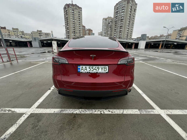 Красный Тесла Model Y, объемом двигателя 0 л и пробегом 5 тыс. км за 35500 $, фото 10 на Automoto.ua
