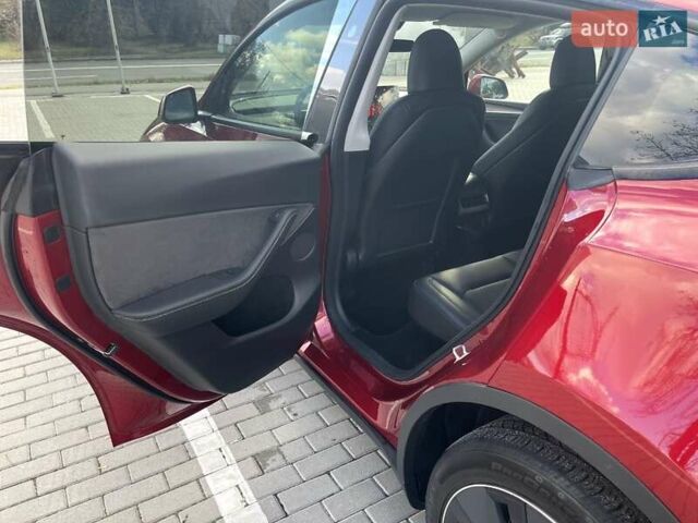 Красный Тесла Model Y, объемом двигателя 0 л и пробегом 7 тыс. км за 30500 $, фото 15 на Automoto.ua