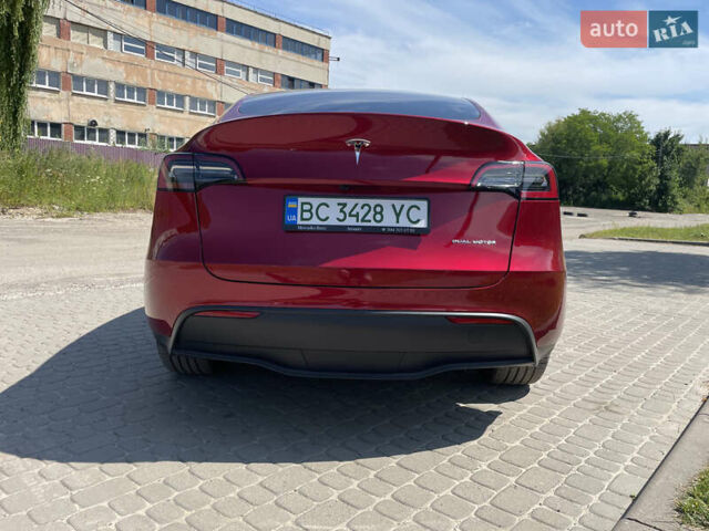 Червоний Тесла Model Y, об'ємом двигуна 0 л та пробігом 2 тис. км за 34500 $, фото 12 на Automoto.ua