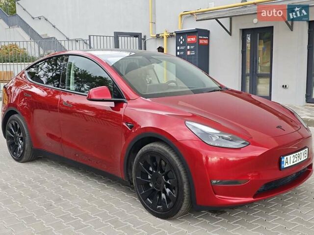 Красный Тесла Model Y, объемом двигателя 0 л и пробегом 20 тыс. км за 32000 $, фото 9 на Automoto.ua