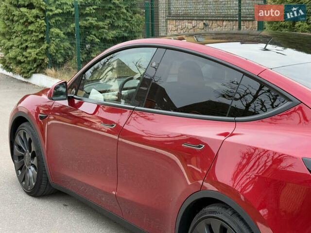 Красный Тесла Model Y, объемом двигателя 0 л и пробегом 4 тыс. км за 34999 $, фото 8 на Automoto.ua