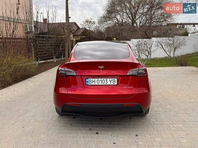 Червоний Тесла Model Y, об'ємом двигуна 0 л та пробігом 1 тис. км за 31900 $, фото 5 на Automoto.ua