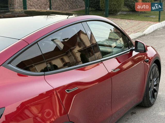 Красный Тесла Model Y, объемом двигателя 0 л и пробегом 4 тыс. км за 34999 $, фото 7 на Automoto.ua